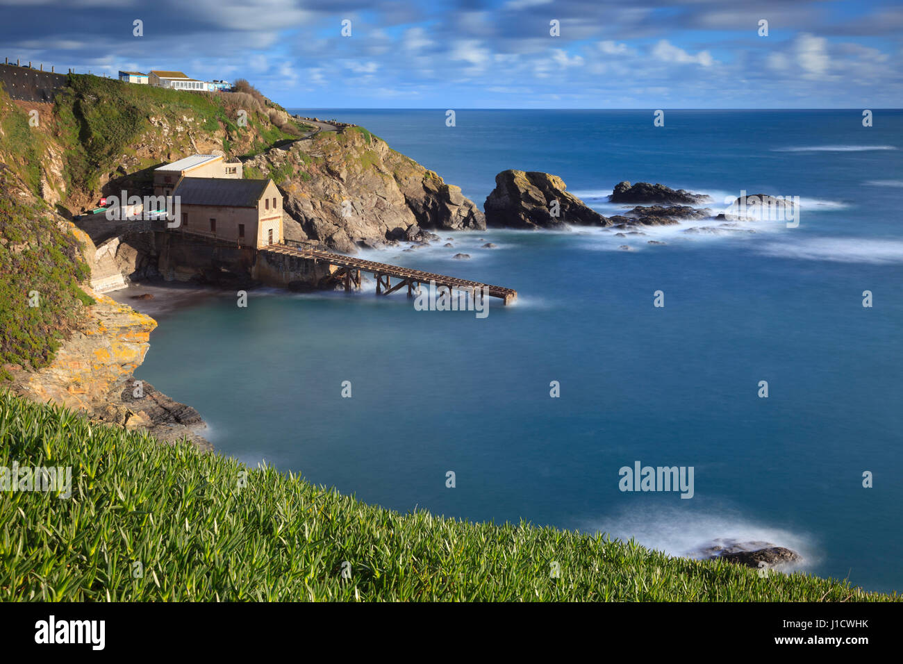 Lizard RNI Lifeboat Station Stock Photo