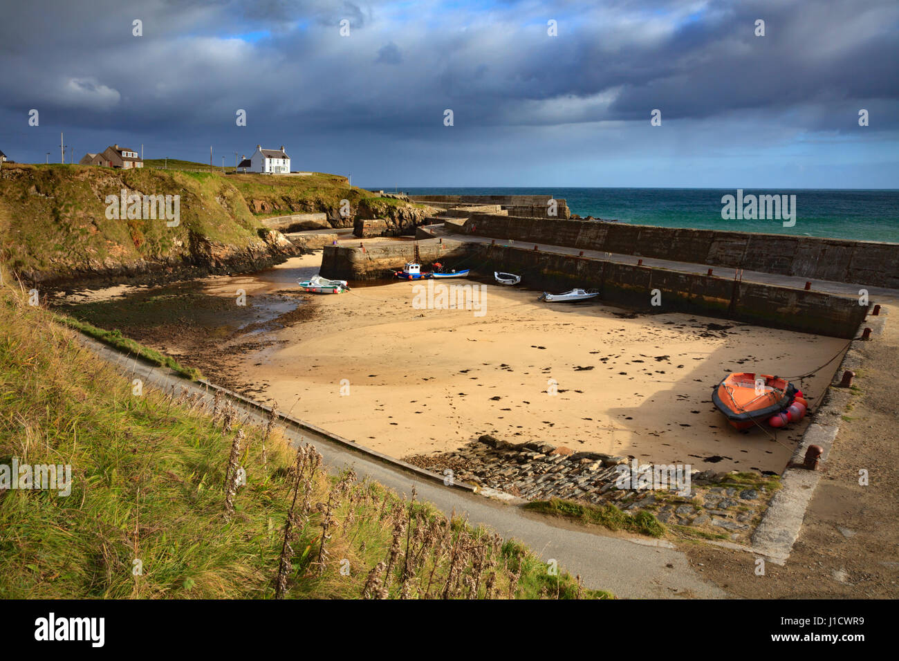 Port of Ness on the Isle of Lewis Stock Photo Alamy