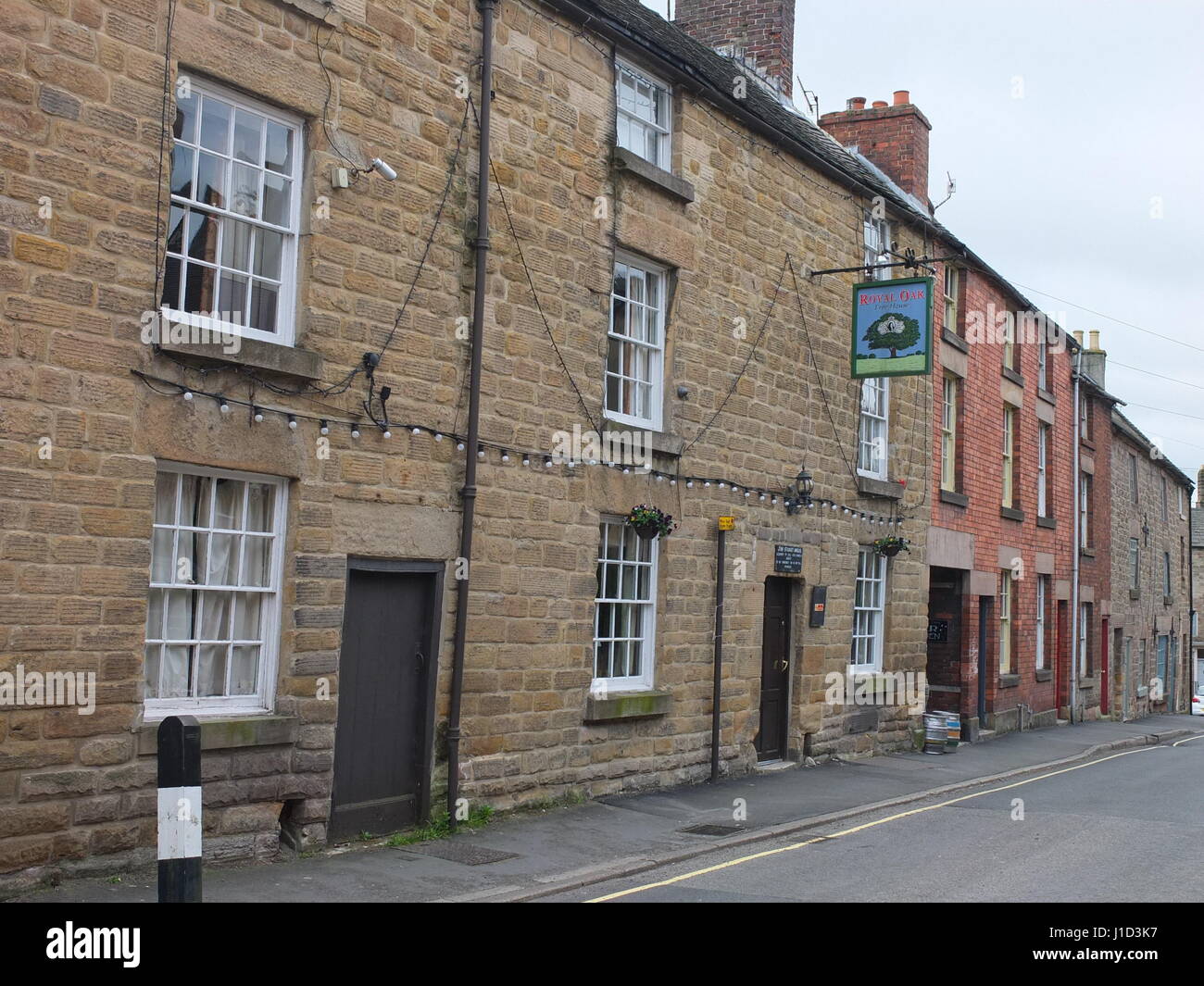 The Royal Oak, Wirksworth, Derbyshire, UK a late 17th century