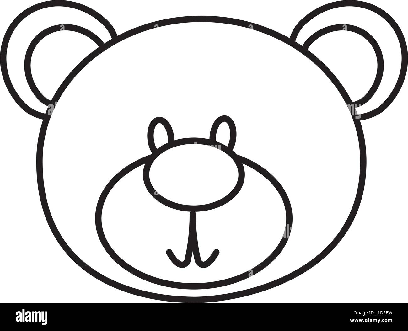 bear teddy isolated icon Stock Vector Image & Art - Alamy