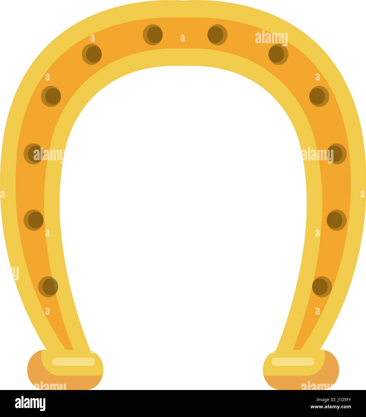 horseshoe lucky isolated icon Stock Vector Image & Art Alamy