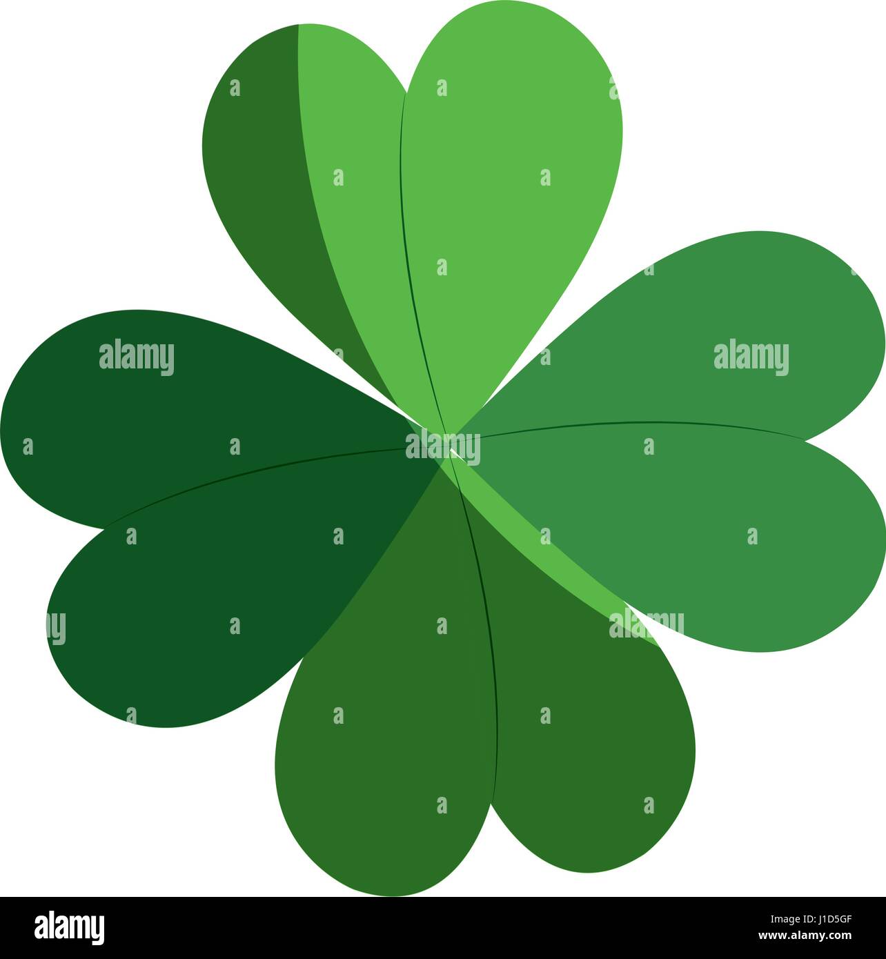clover leaf isolated icon Stock Vector Image & Art - Alamy