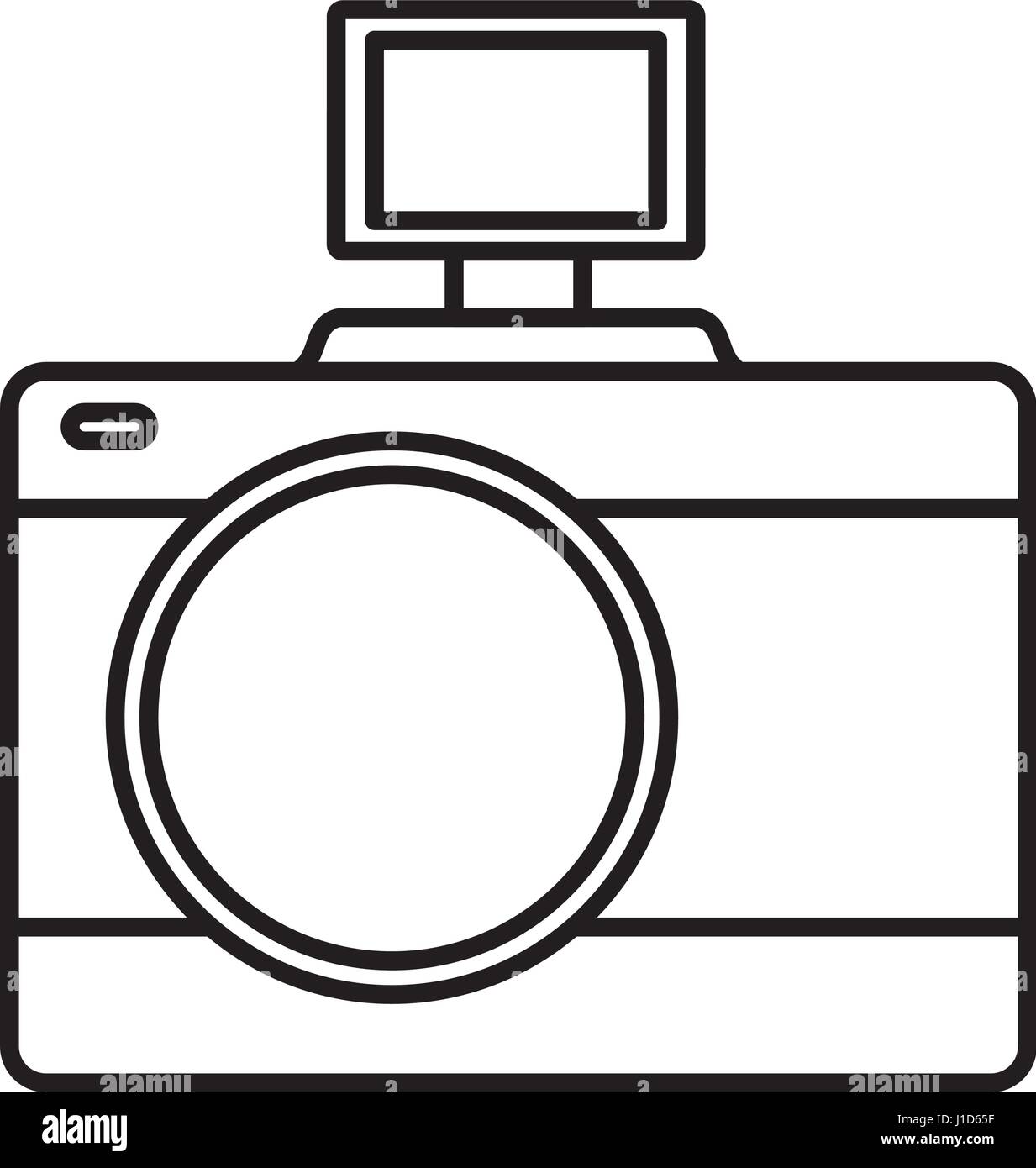 camera photographic isolated icon Stock Vector Image & Art - Alamy
