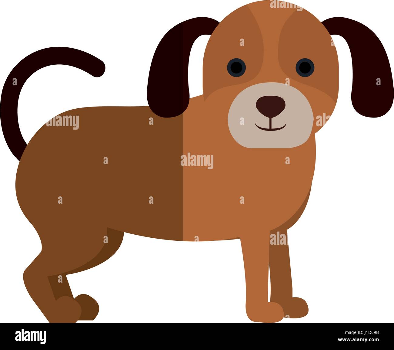 cute dog pet icon Stock Vector Image & Art - Alamy