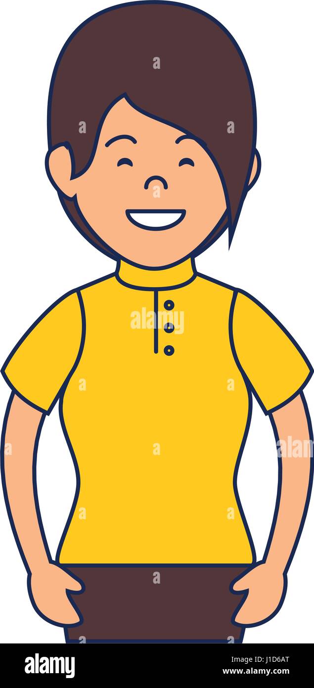 young woman avatar character Stock Vector Image & Art - Alamy