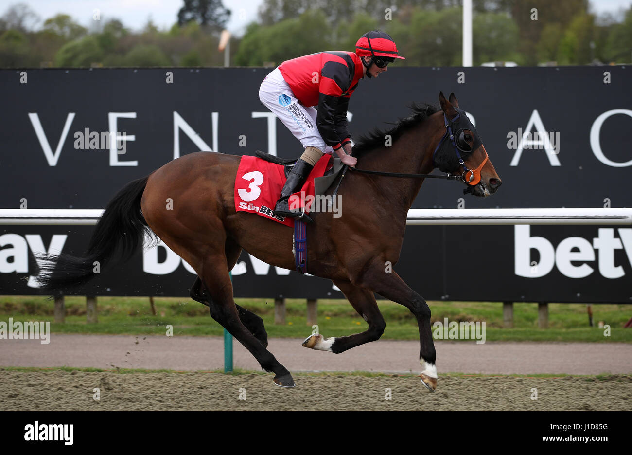 Suzi&rsquo;s Connoisseur ridden by jockey Aaron Jones going to post 