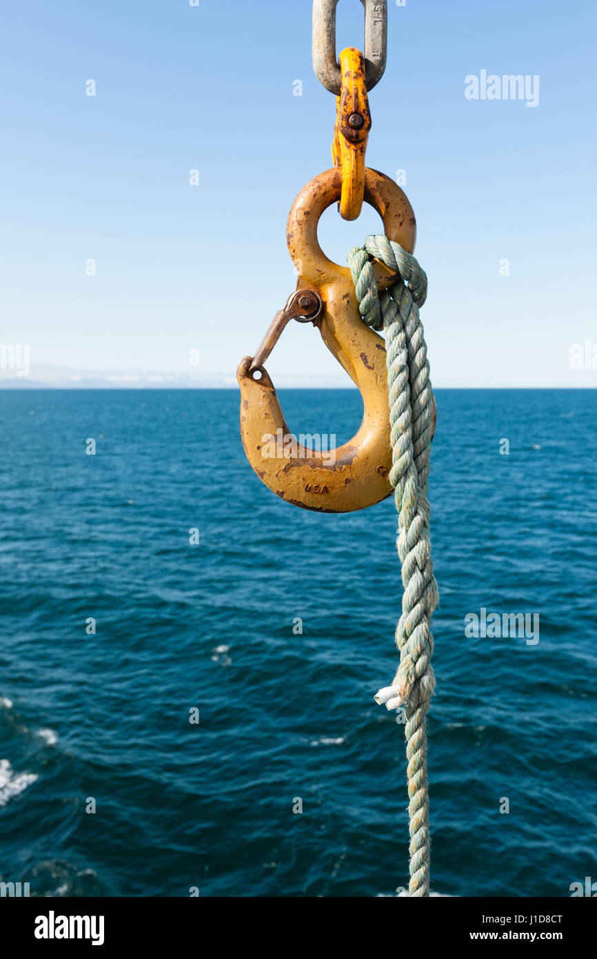 Boat hook rope hi-res stock photography and images - Alamy
