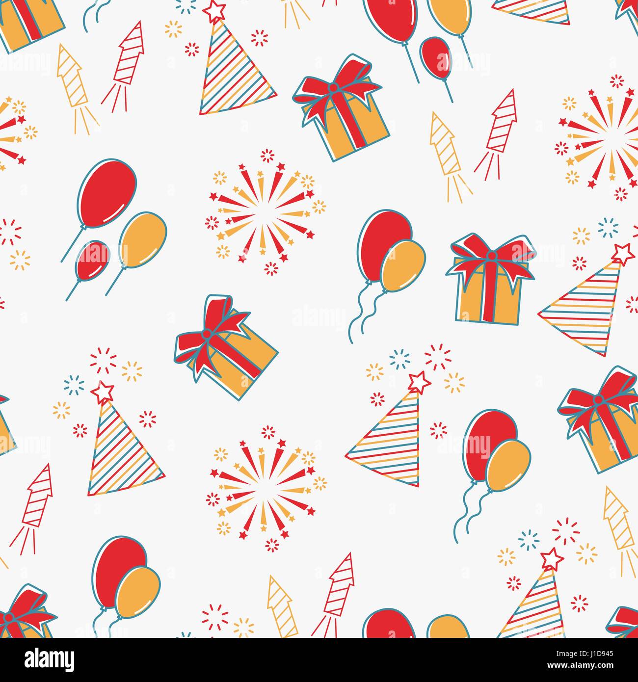 Birthday Background Pattern Festival background seamless pattern birthday texture hi-res stock ...