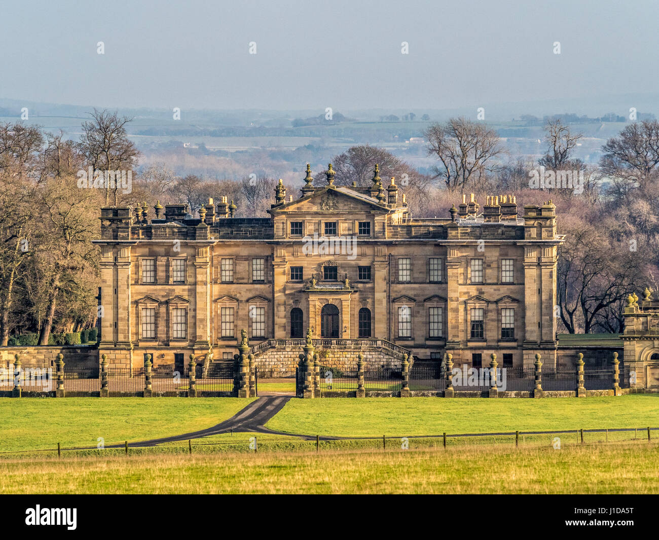 Park, seat of the family whose senior member takes