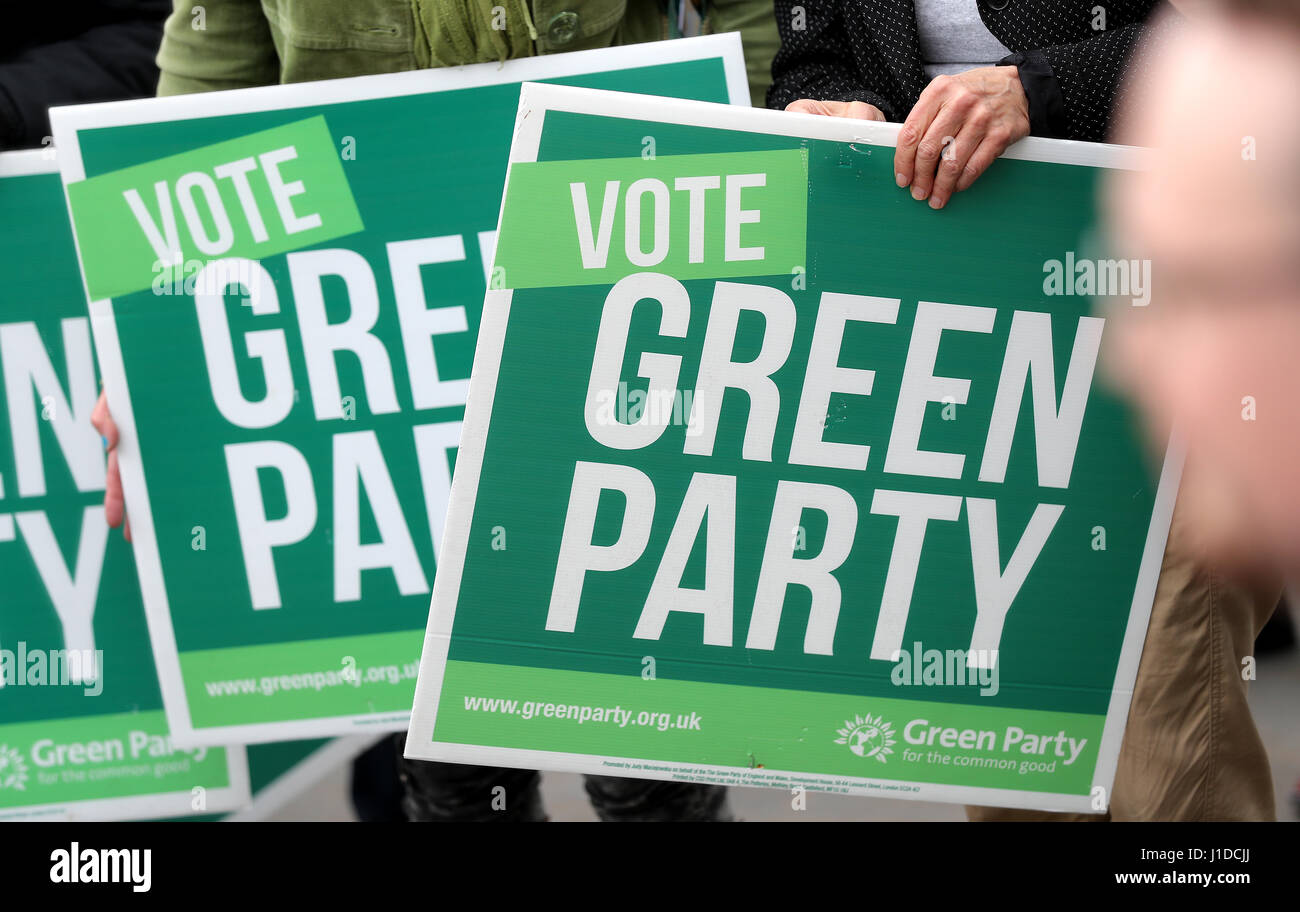 The Green Party General Election campaign launch takes place at the ...