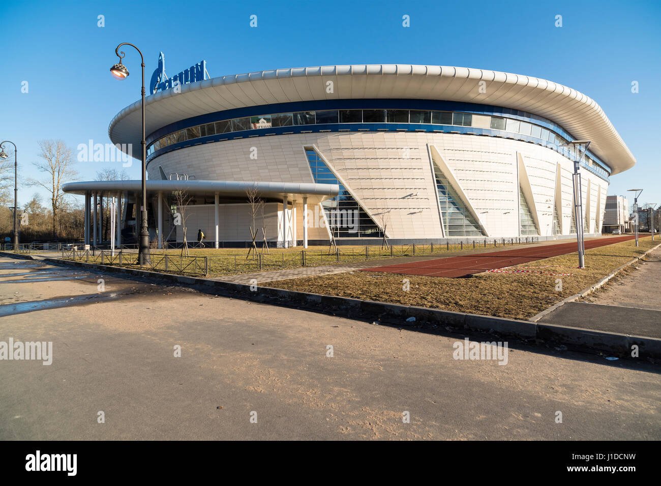 Sports complex, track and field athletics arena, St. Petersburg, Russia