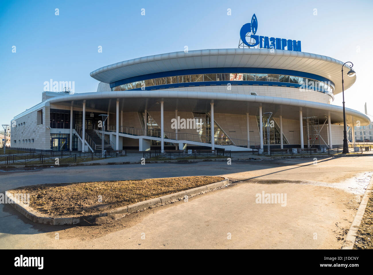 Sports complex, track and field athletics arena, St. Petersburg, Russia