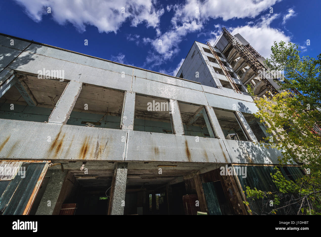 Abandoned Jupiter Factory in Pripyat ghost town of Chernobyl Nuclear ...