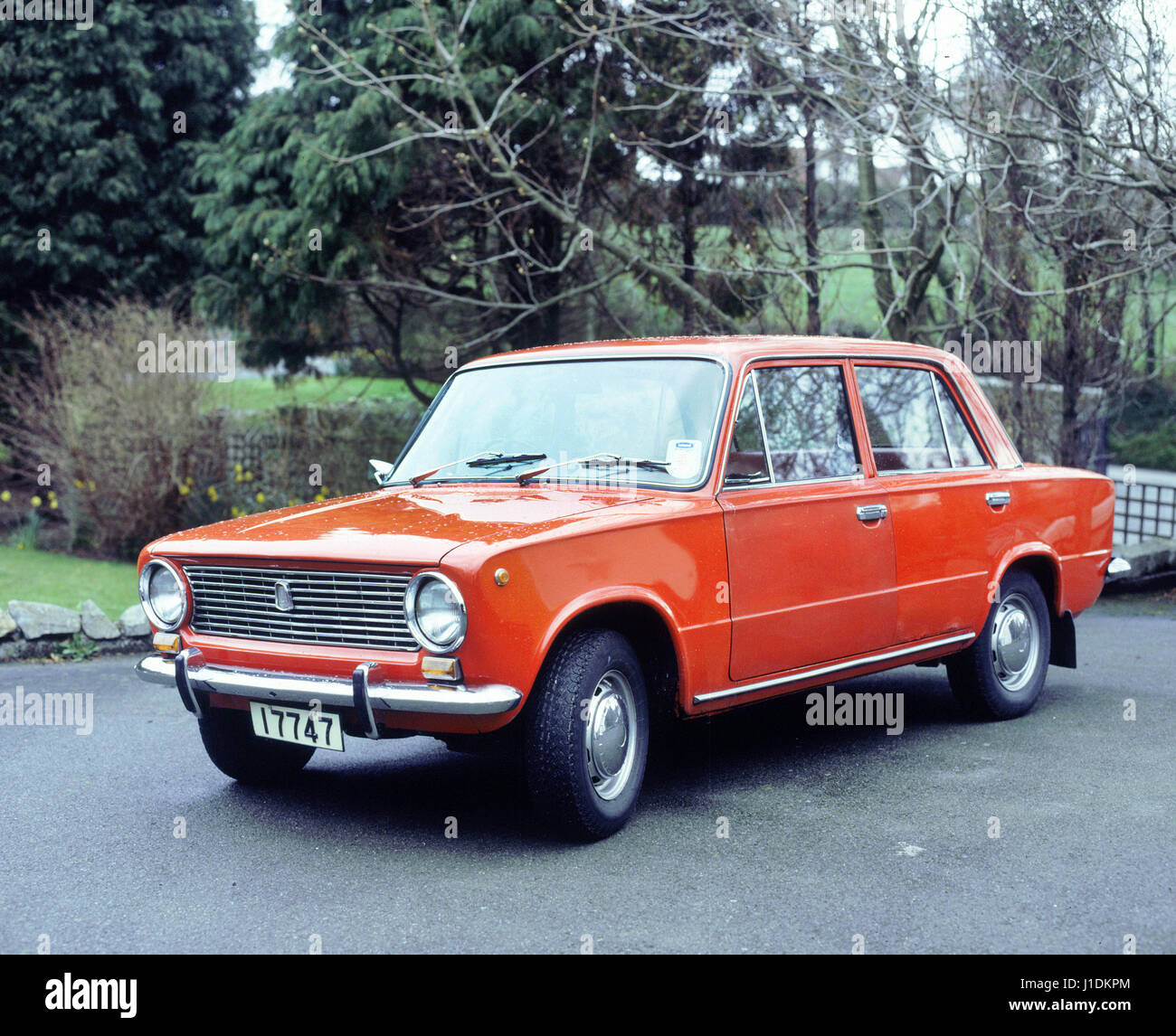 1975 Lada 1200 Stock Photo