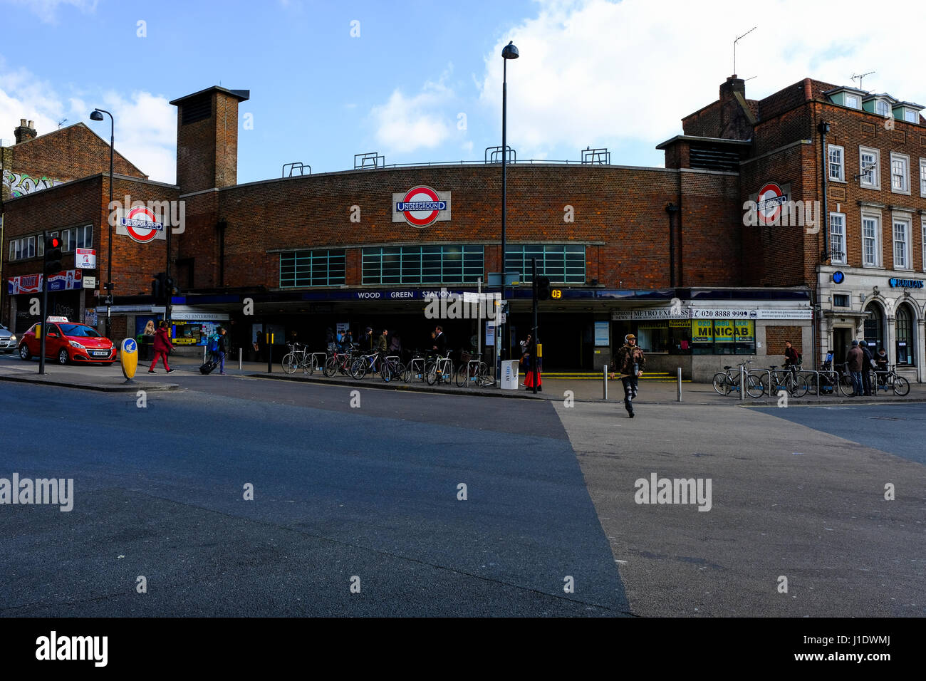 Wood Green station Stock Photo Alamy