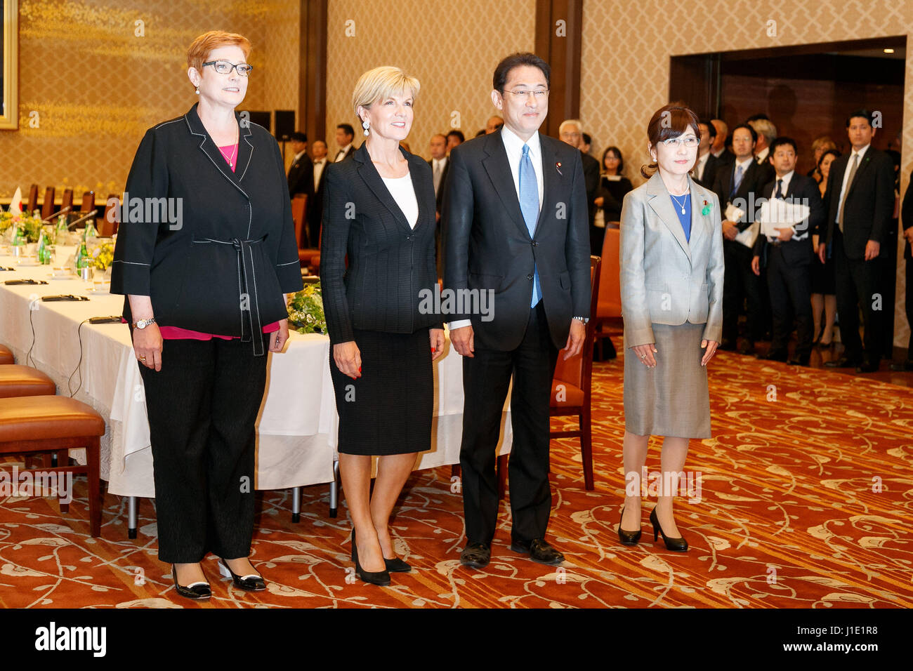 Japanese minister of defense tomomi inada hi-res stock photography and ...