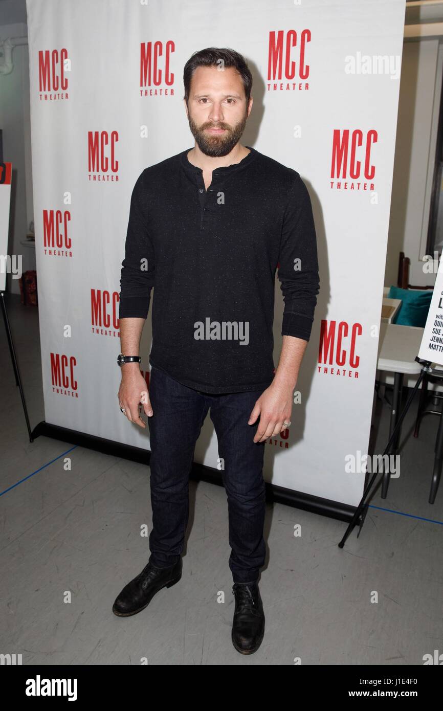 New York, NY, USA. 20th Apr, 2017. Quincy Dunn-Baker in attendance for MCC Theater's THE END OF LONGING Cast Meet and Greet, Roundabout Studios, New York, NY April 20, 2017. Credit: Jason Smith/Everett Collection/Alamy Live News Stock Photo