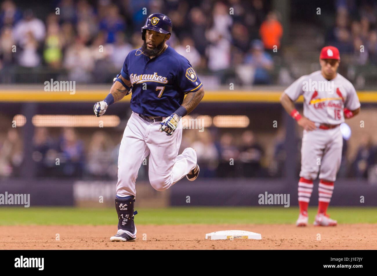 1,805 Eric Thames Brewers Stock Photos, High-Res Pictures, and