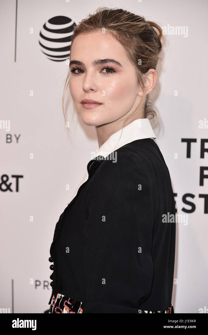 New York, NY, USA. 20th Apr, 2017. Zoey Deutch at arrivals for FLOWER