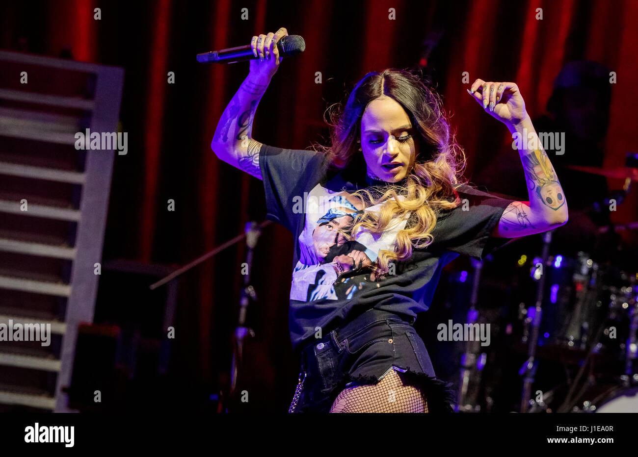 Las Vegas, Nevada, USA. 20th Apr, 2017. Kehlani Ashley Parrish AKA