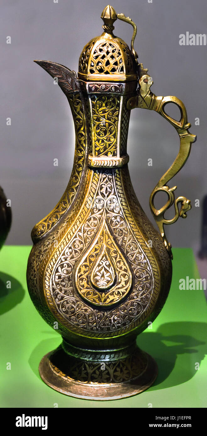 19th teapot from bukhara 18th 19th century west turkestan hires stock