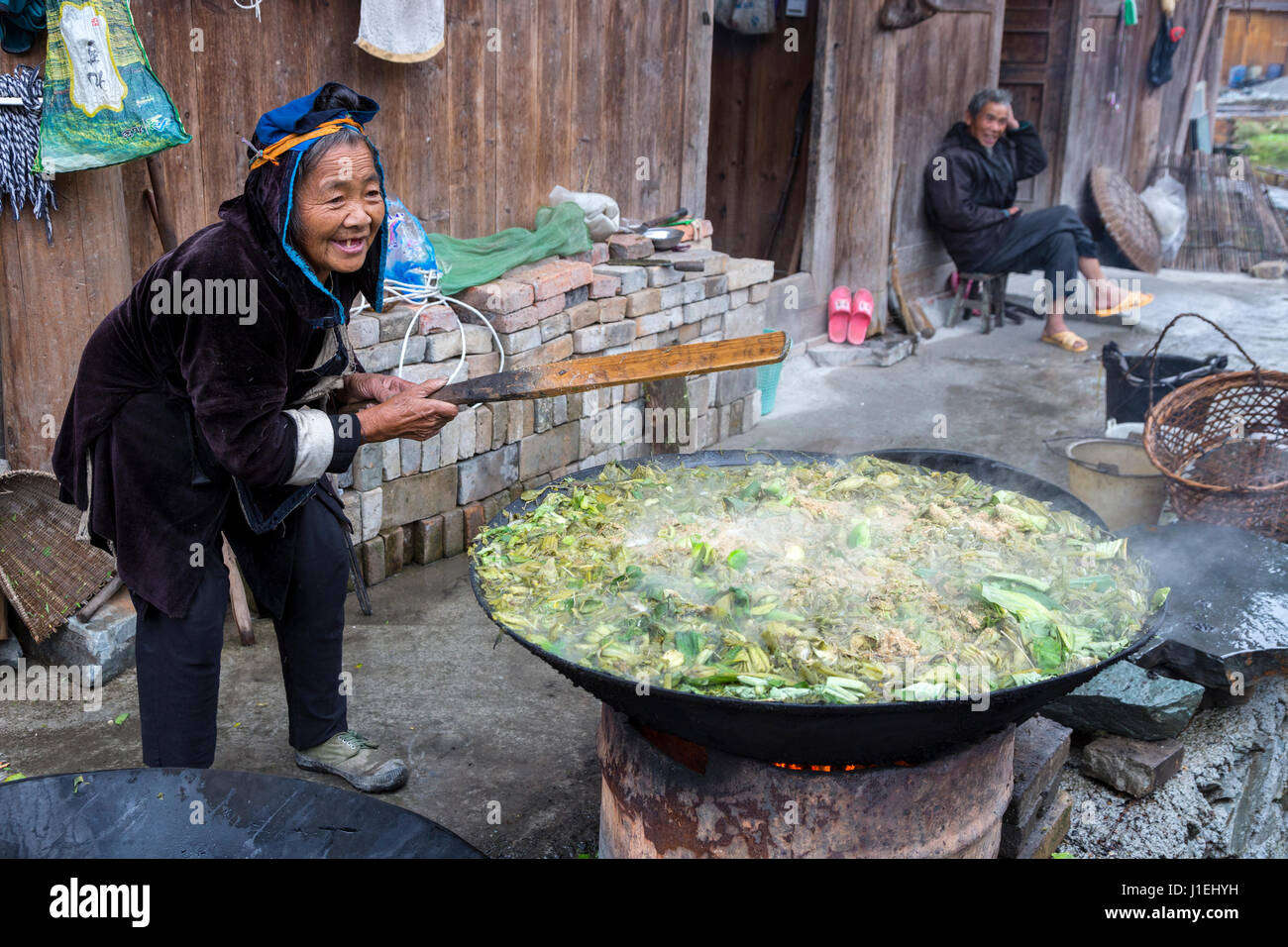 Big Wok cooking, Jiangmen China 江門 石板沙, MelindaChan ^..^