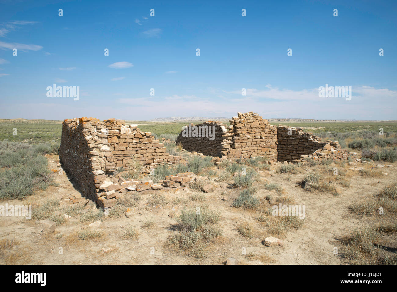 The LaClede Stagecoach Station, Sweetwater County, Wyoming Stock Photo ...