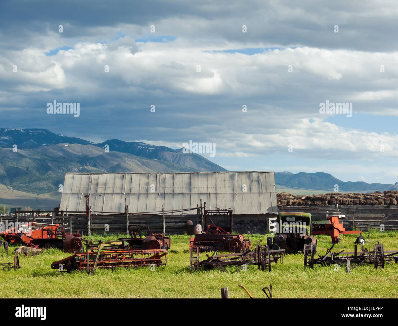 Vintage antique farm tools hires stock photography and images Alamy