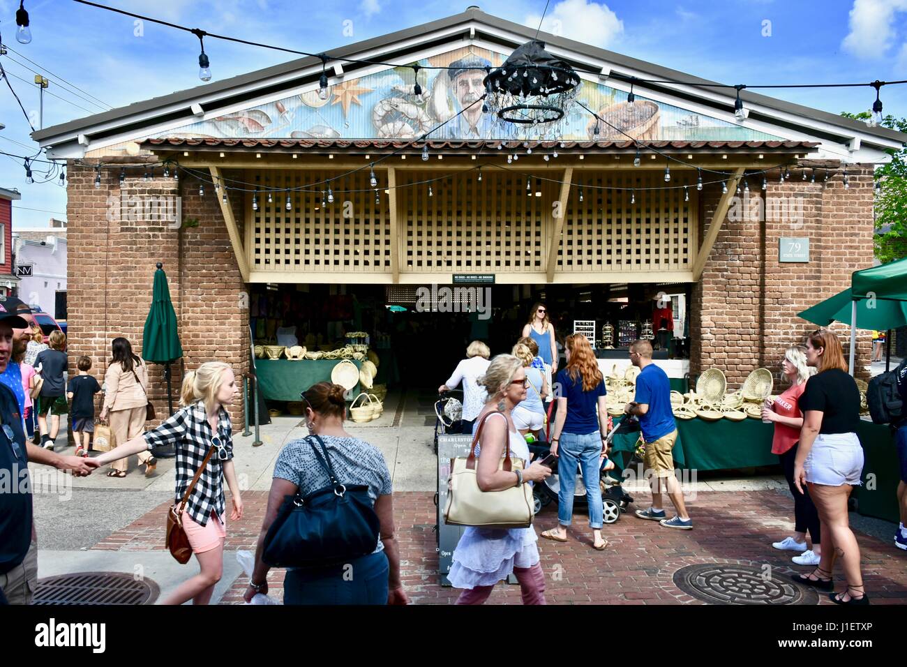 City market Charleston, South Carolina Stock Photo Alamy