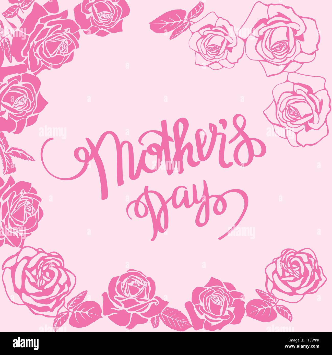 Happy Mother s Day gift card Stock Vector Image & Art - Alamy