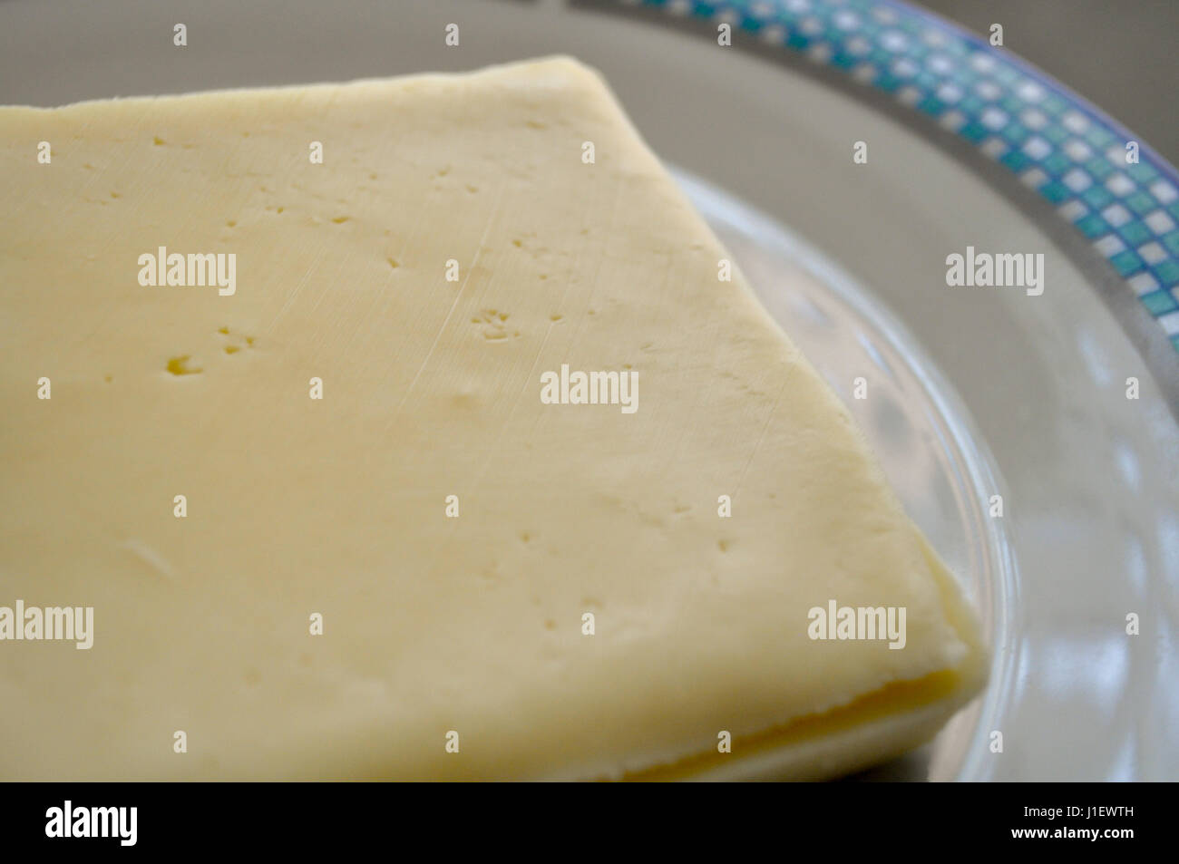 Slices of Gouda Cheese Stock Photo Alamy