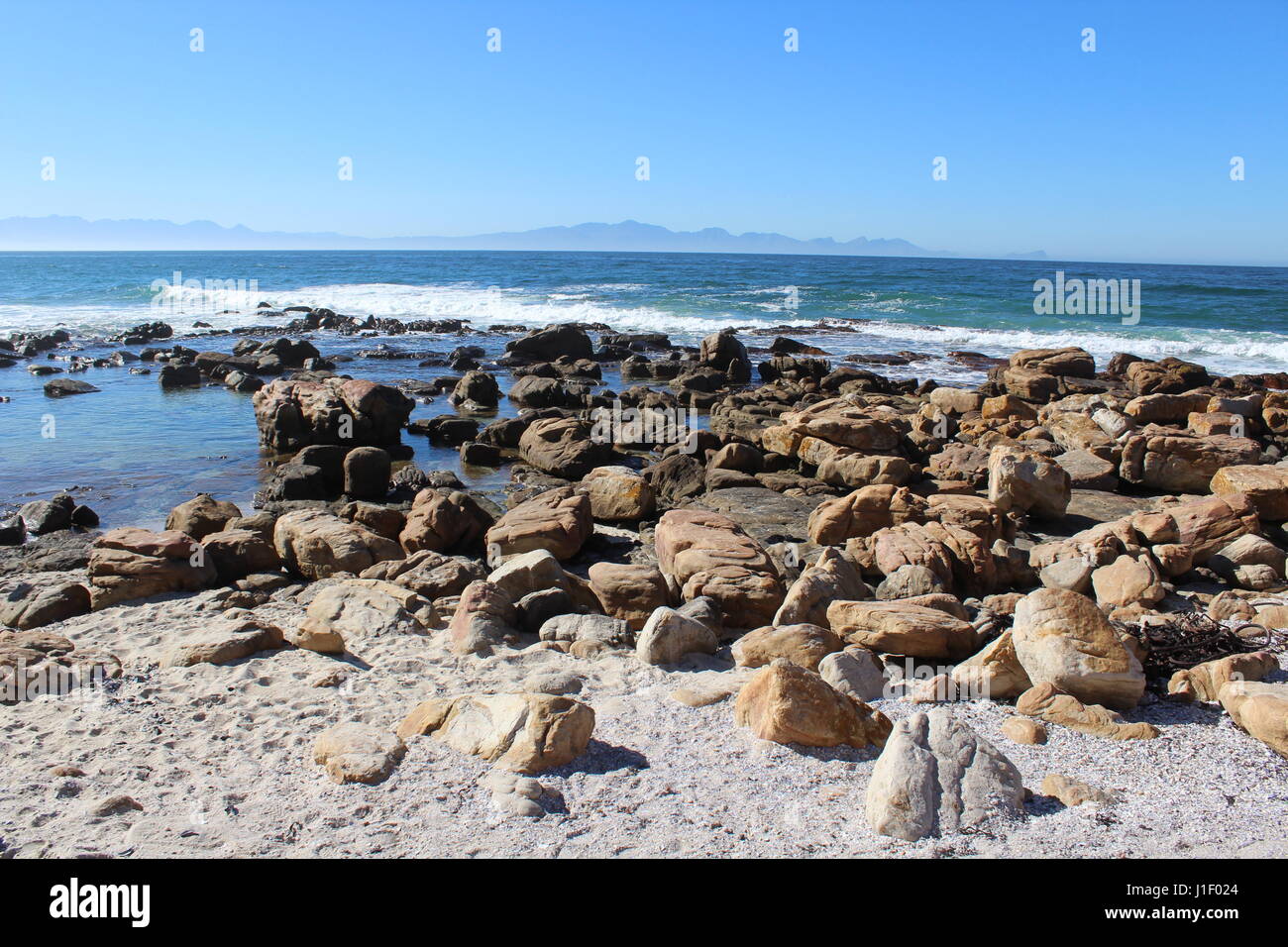 St James beach, Cape Town, South Africa Stock Photo