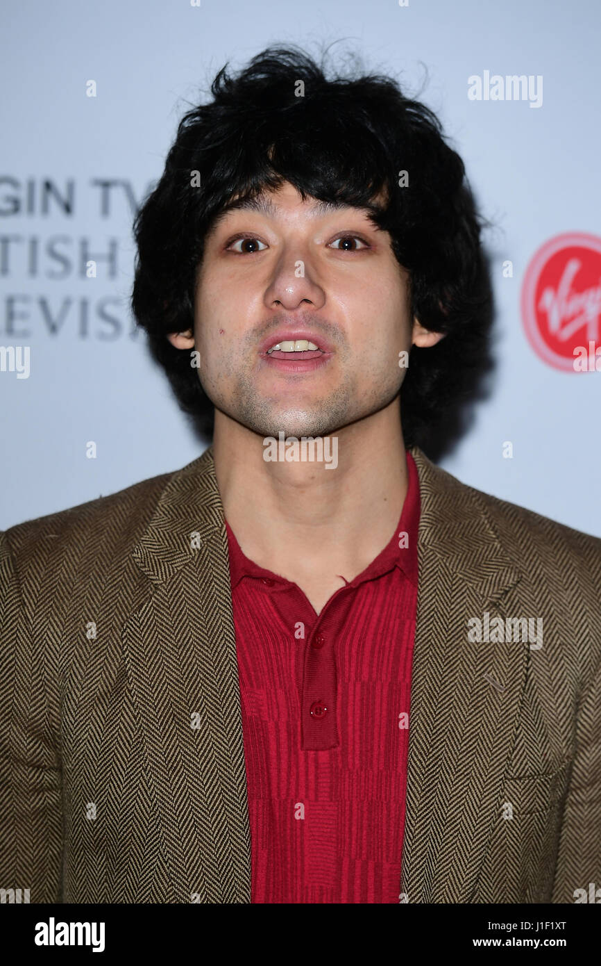 Will Sharpe attending the 2017 British Academy Television and Craft