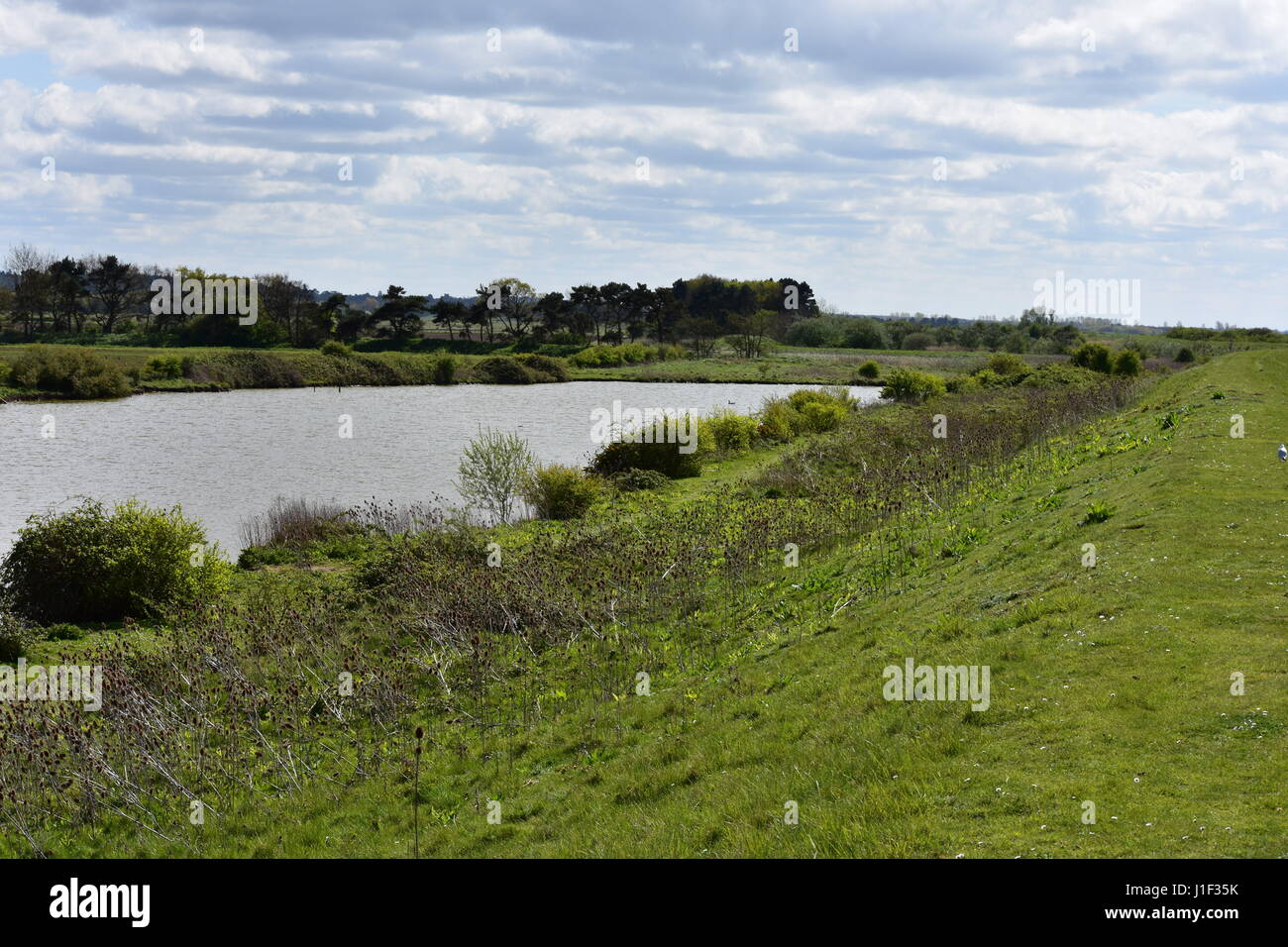 Shepherds Port Fishery Fishing Lake Stock Photo Alamy