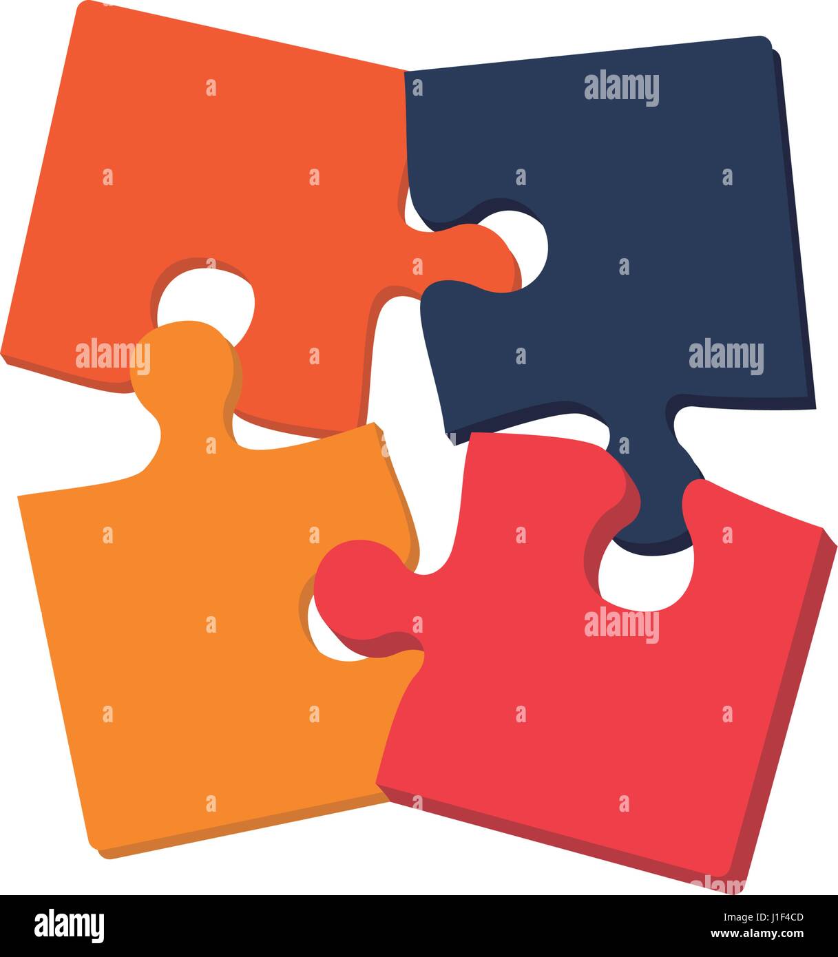 puzzle pieces together Stock Vector Image & Art Alamy