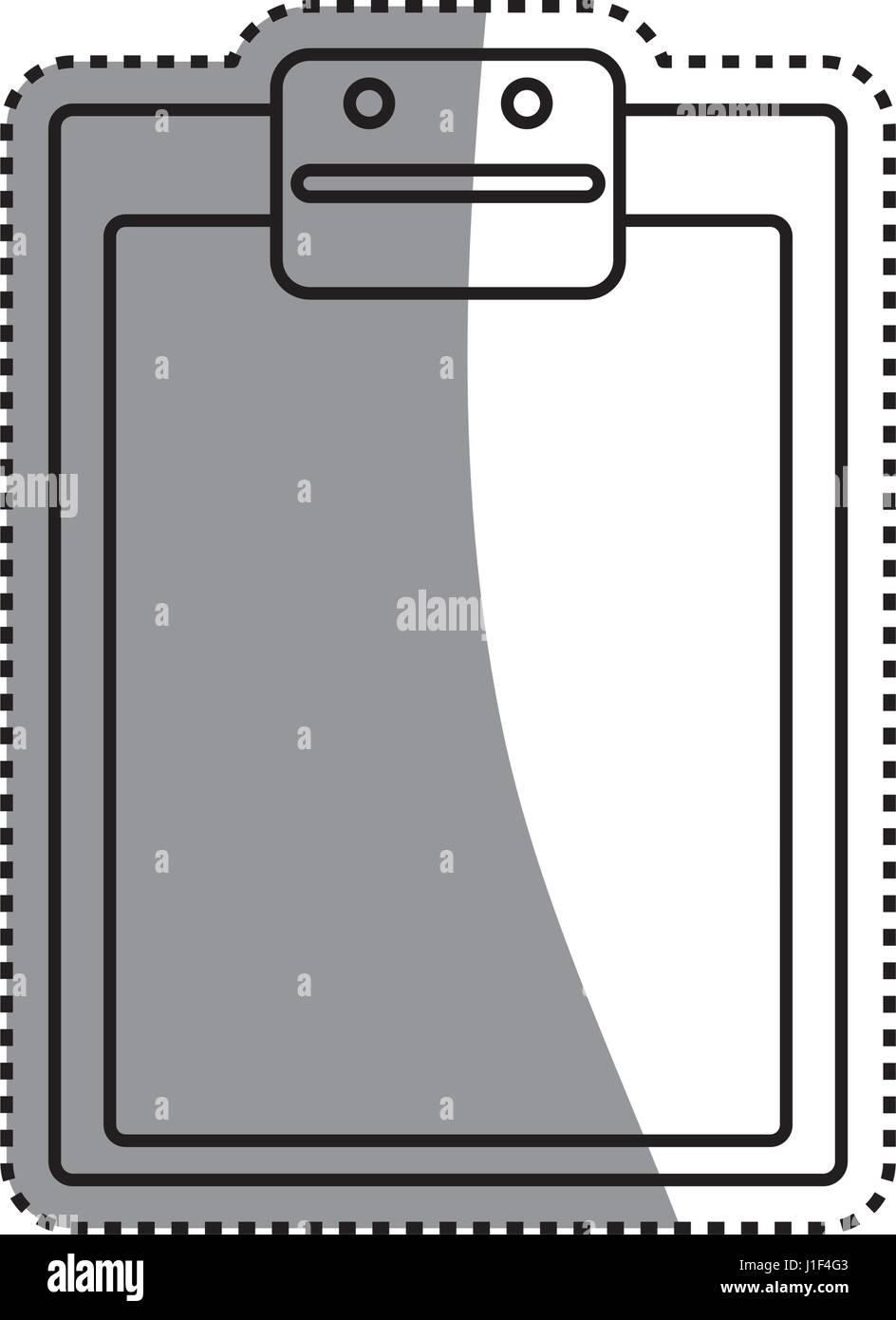 document holder paper sheet Stock Vector Image & Art Alamy