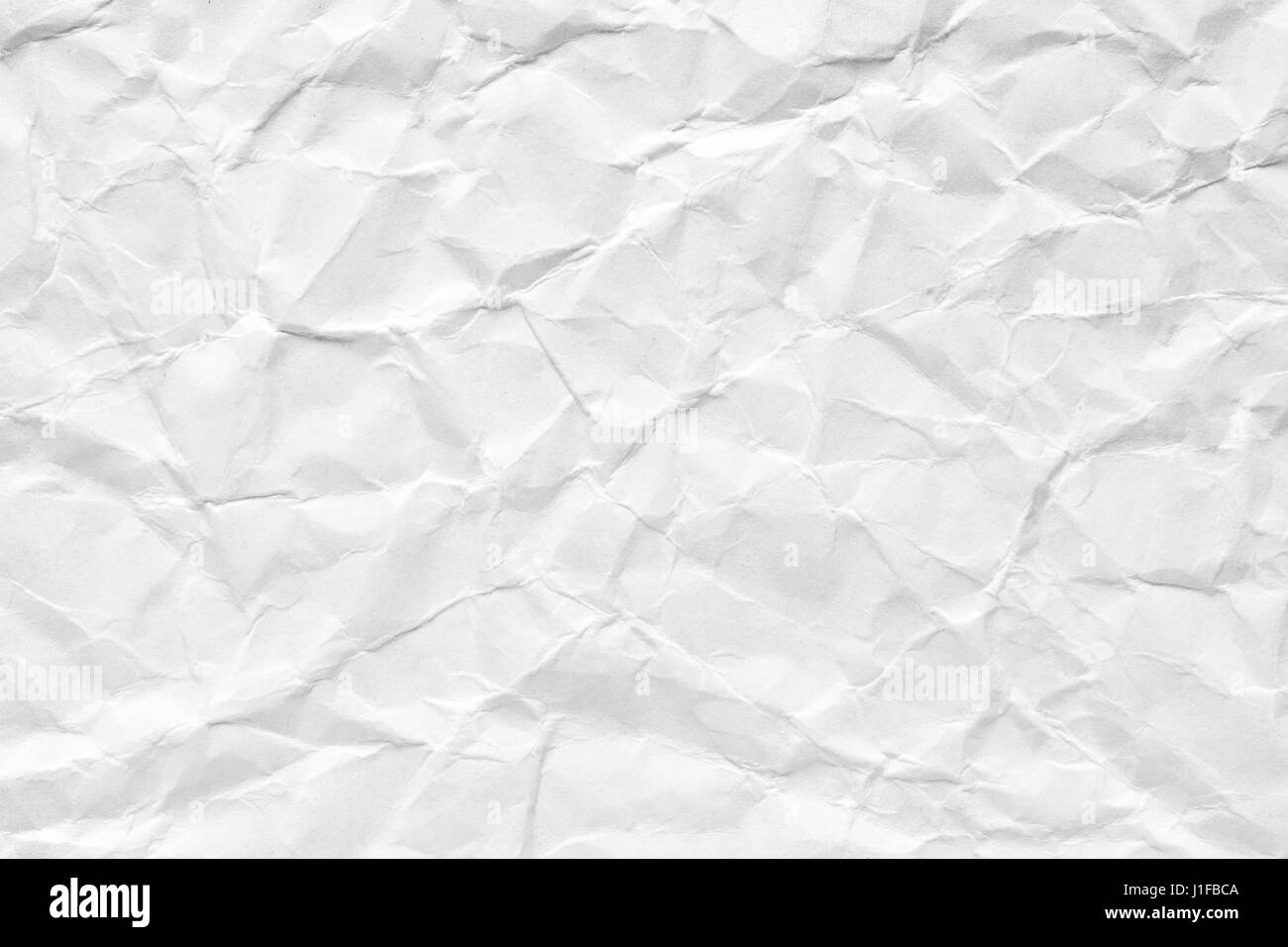 Crumpled paper texture background Stock Photo