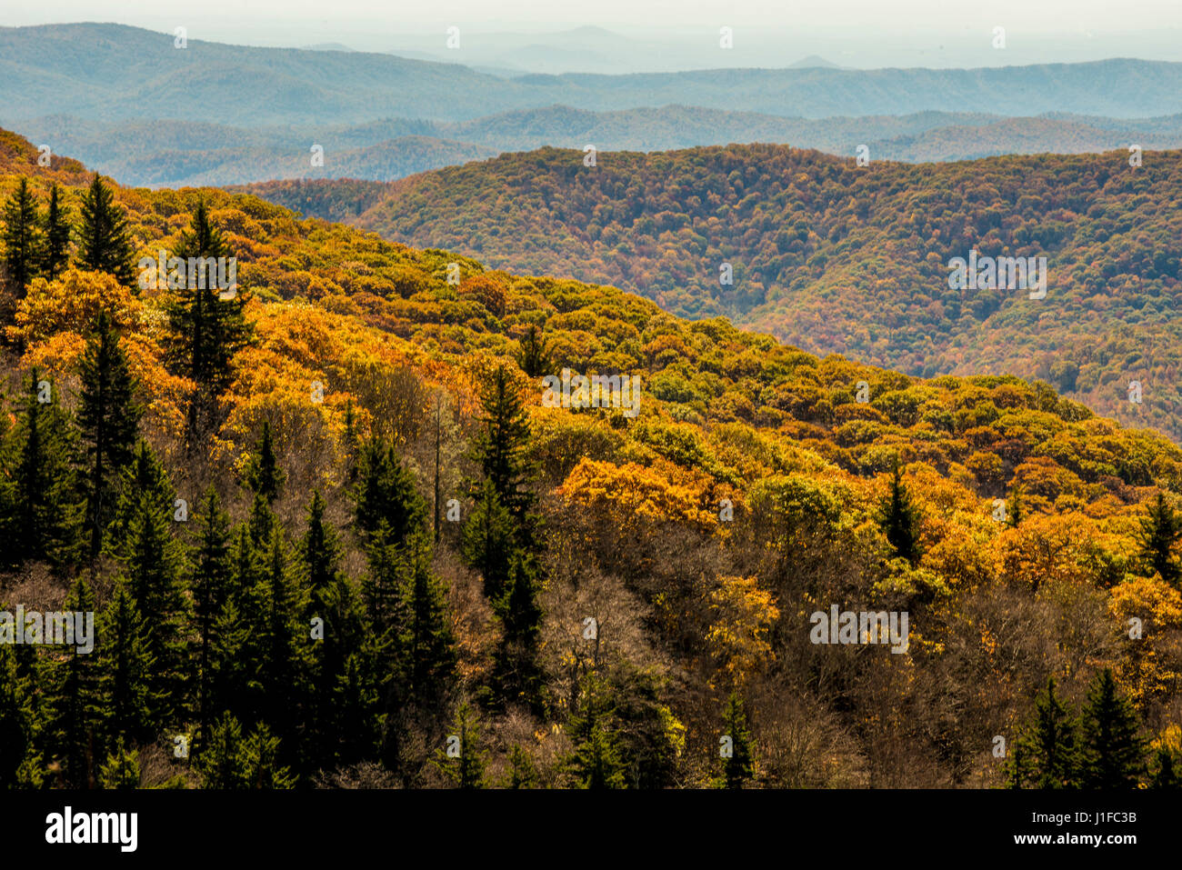 smoky mountains North Carolina Stock Photo Alamy