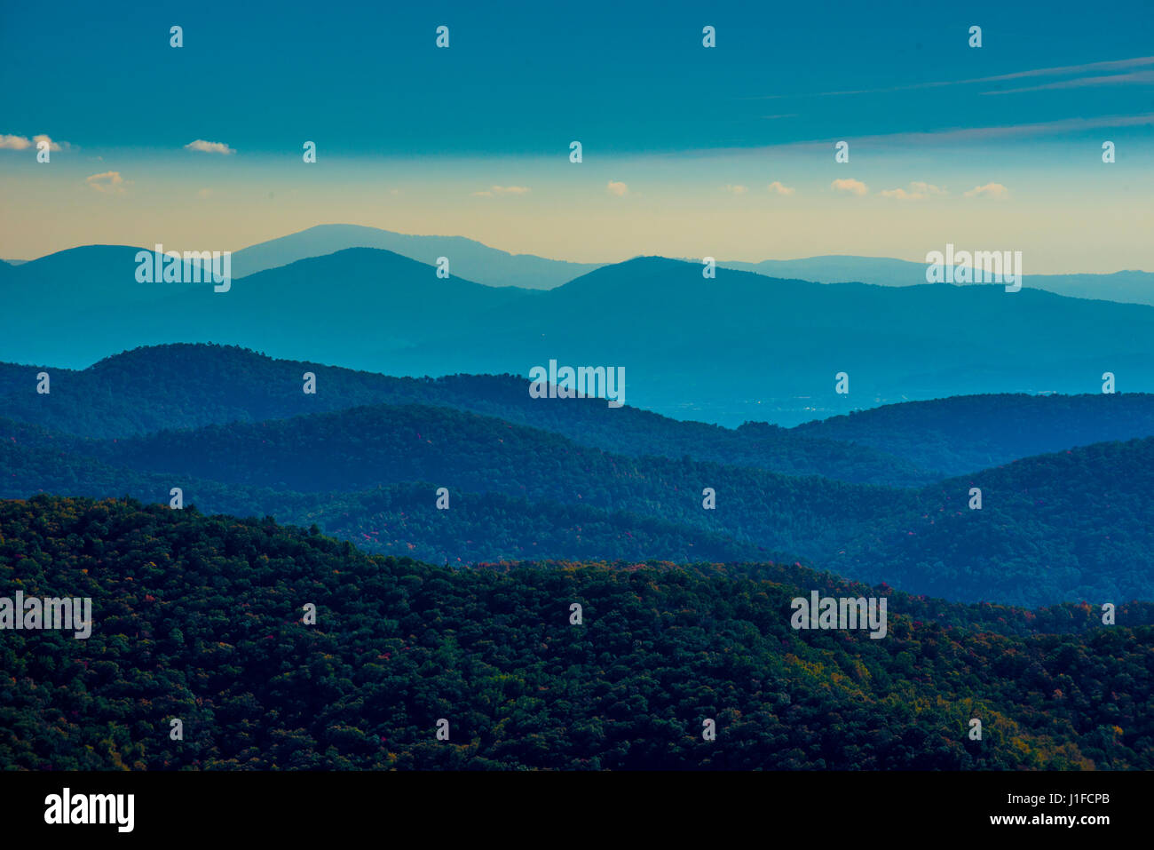 smoky mountains North Carolina Stock Photo Alamy