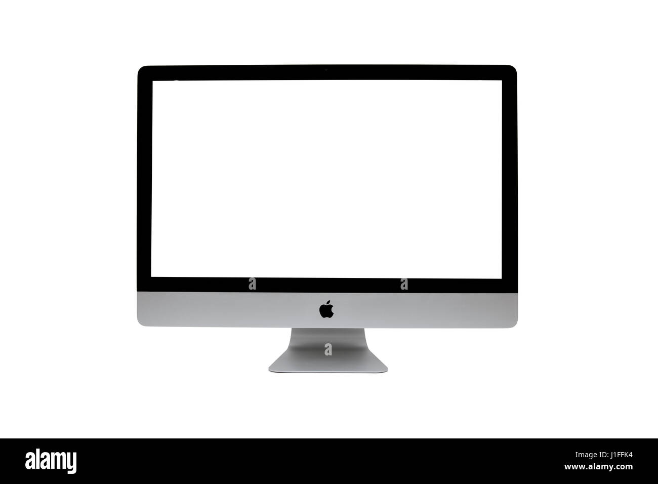 iMac computer on the table Stock Photo Alamy