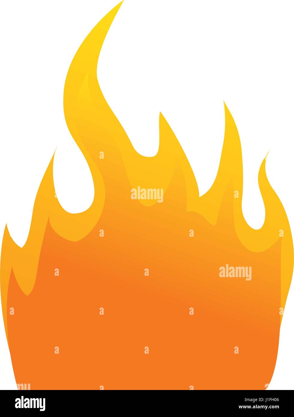fire flame isolated icon Stock Vector Image & Art - Alamy