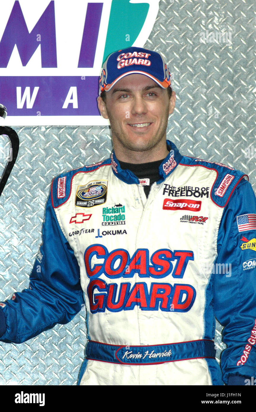 NASCAR racing driver kevin harvick Stock Photo