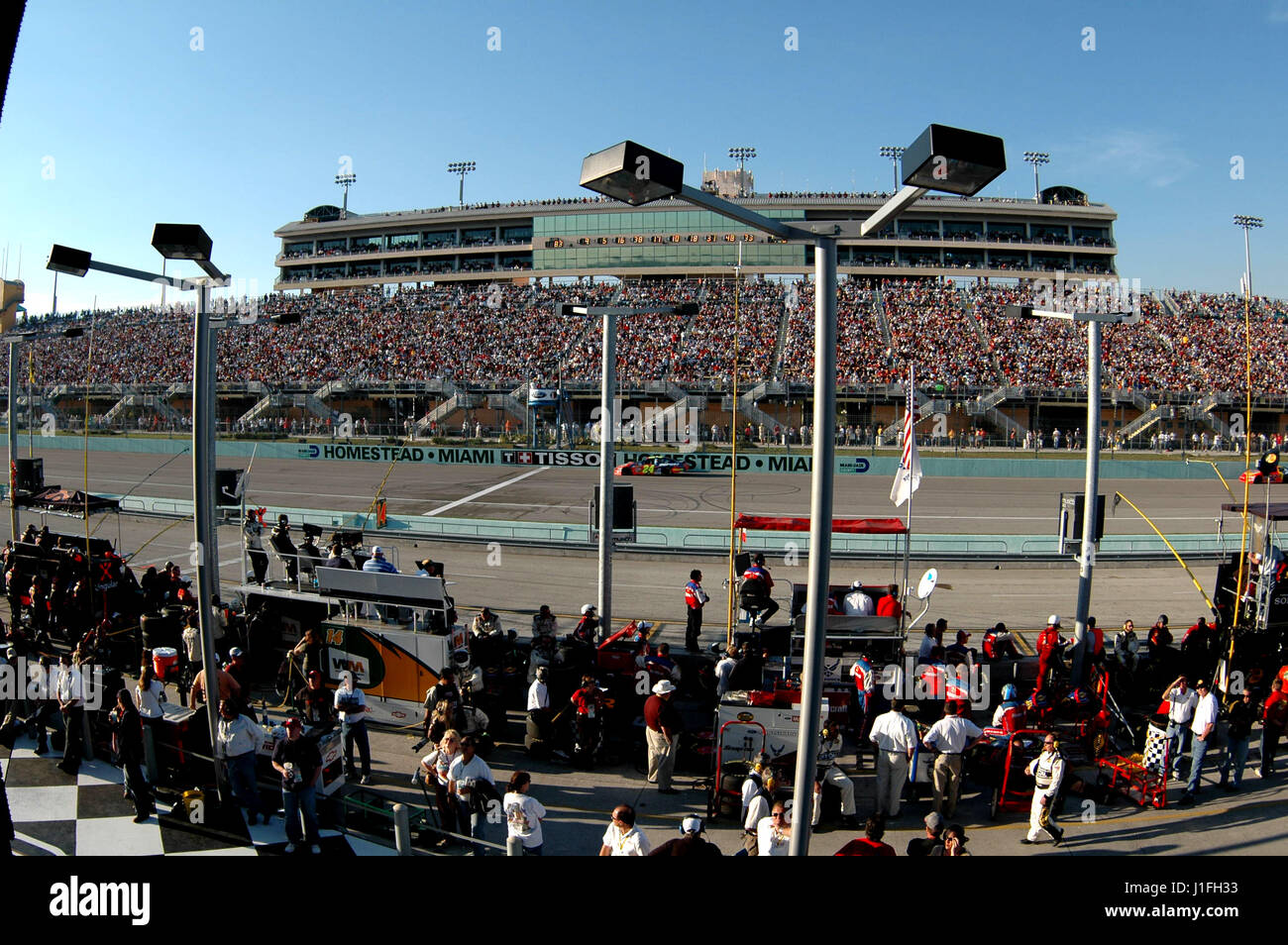 NASCAR racing motorsports Stock Photo