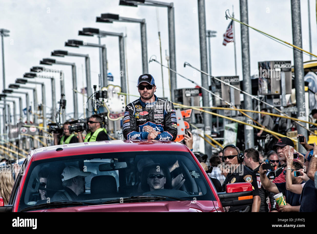 NASCAR racing driver Jimmie Johnson Stock Photo Alamy