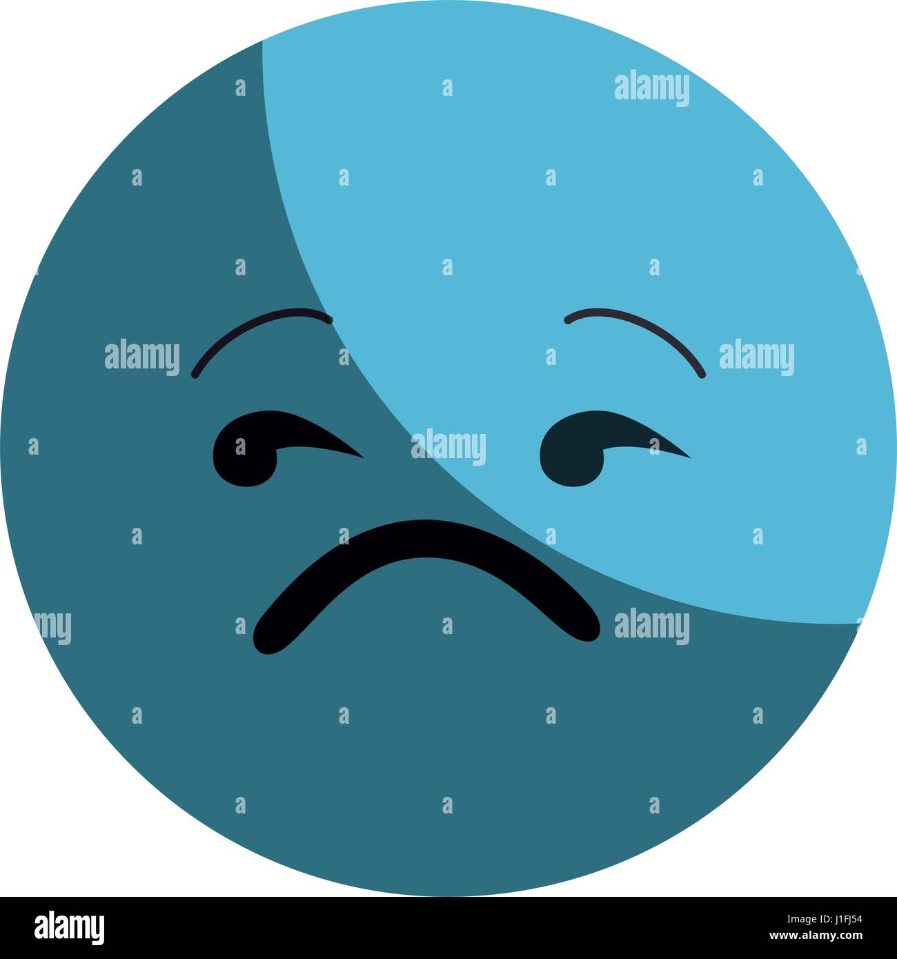 emoticon kawaii face icon Stock Vector Image & Art - Alamy