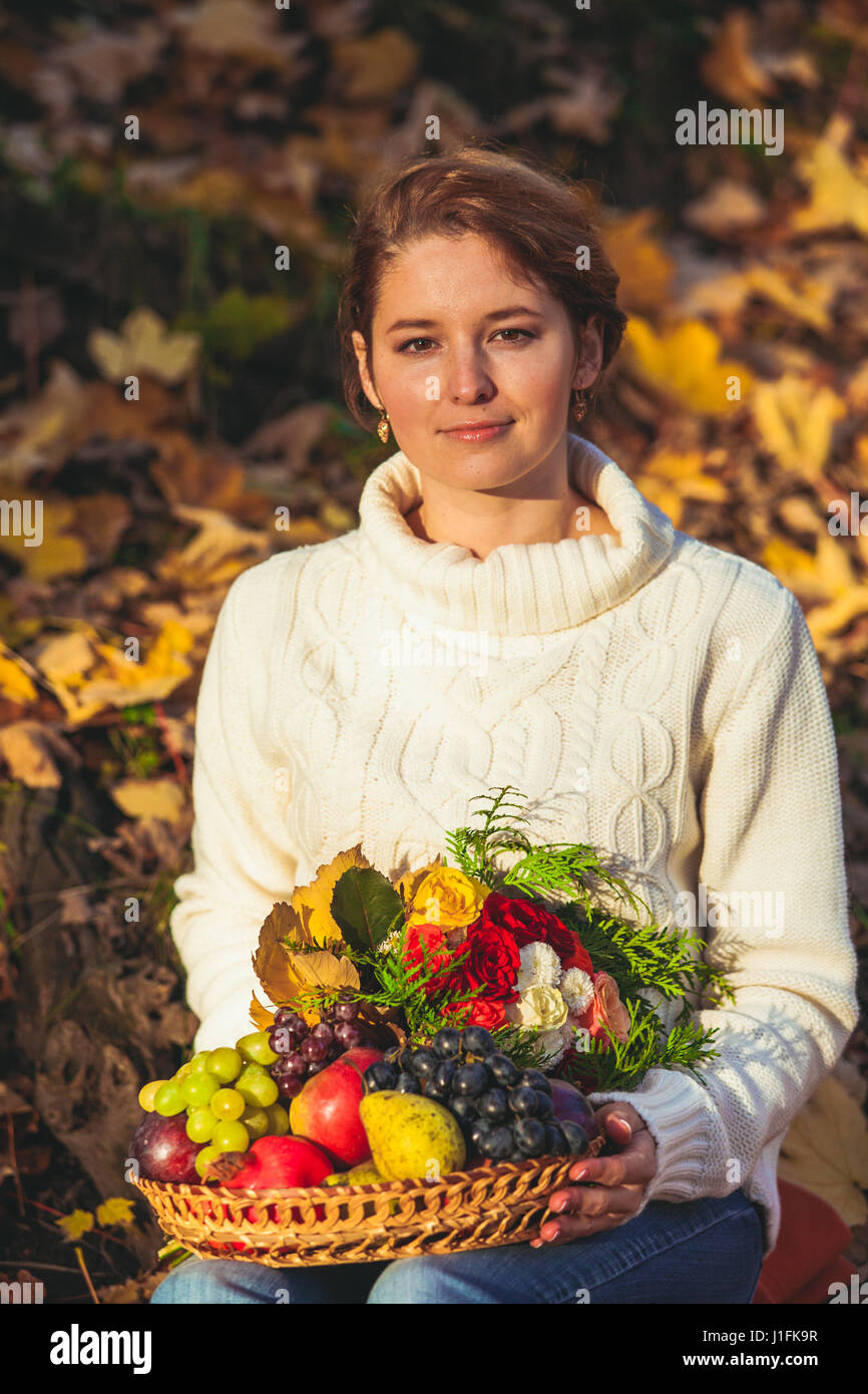 Thanksgiving autumn day Stock Photo - Alamy