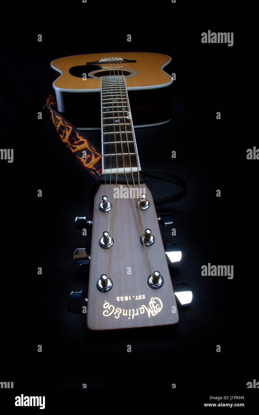 acoustic guitar musical instrument Stock Photo Alamy