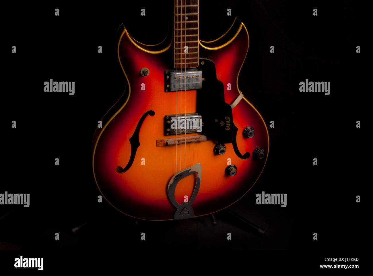 electric  guitar musical instrument Stock Photo