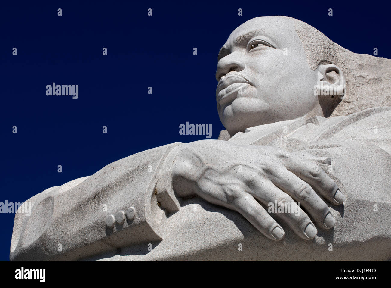 Martin Luther King Jr Monument. Washington DC. Stock Photo