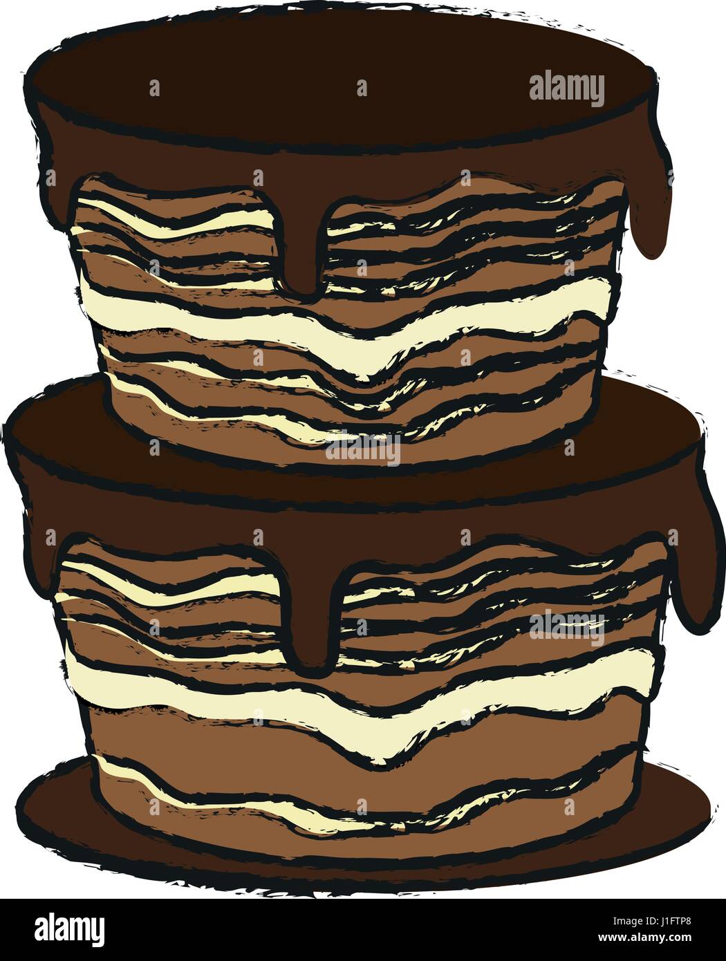 sweet cake icon Stock Vector Image & Art - Alamy